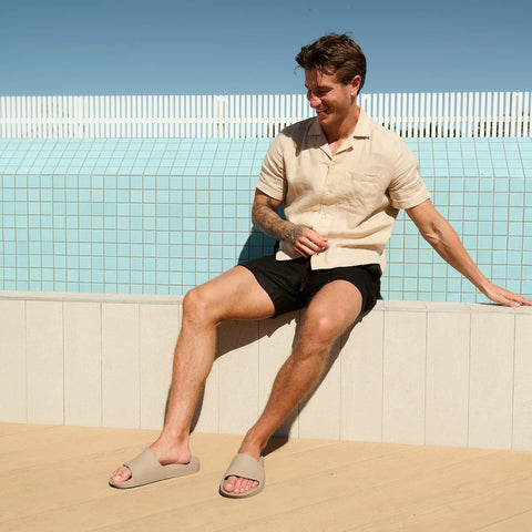 Arch Support Slides - Classic - Taupe